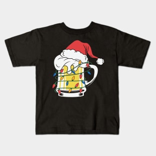 Christmas Beer brings Christmas Cheers Kids T-Shirt